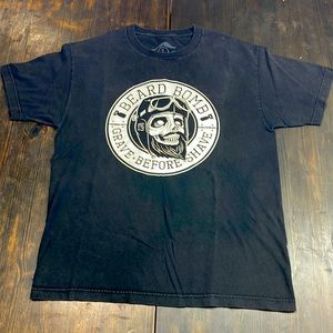 GBS Beard Bomb T. Men’s Large. Black w/ white graphic. No holes or stains.